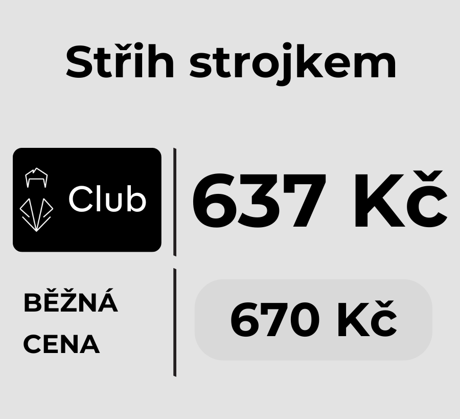 STŘIH STROJKEM